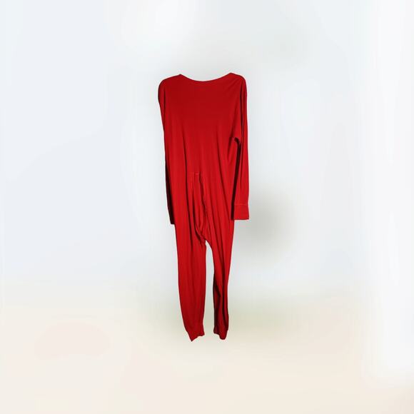 Morgan Mills Long Handles Classic Red Union Suit, long Johns base layer size LG - Picture 2 of 5